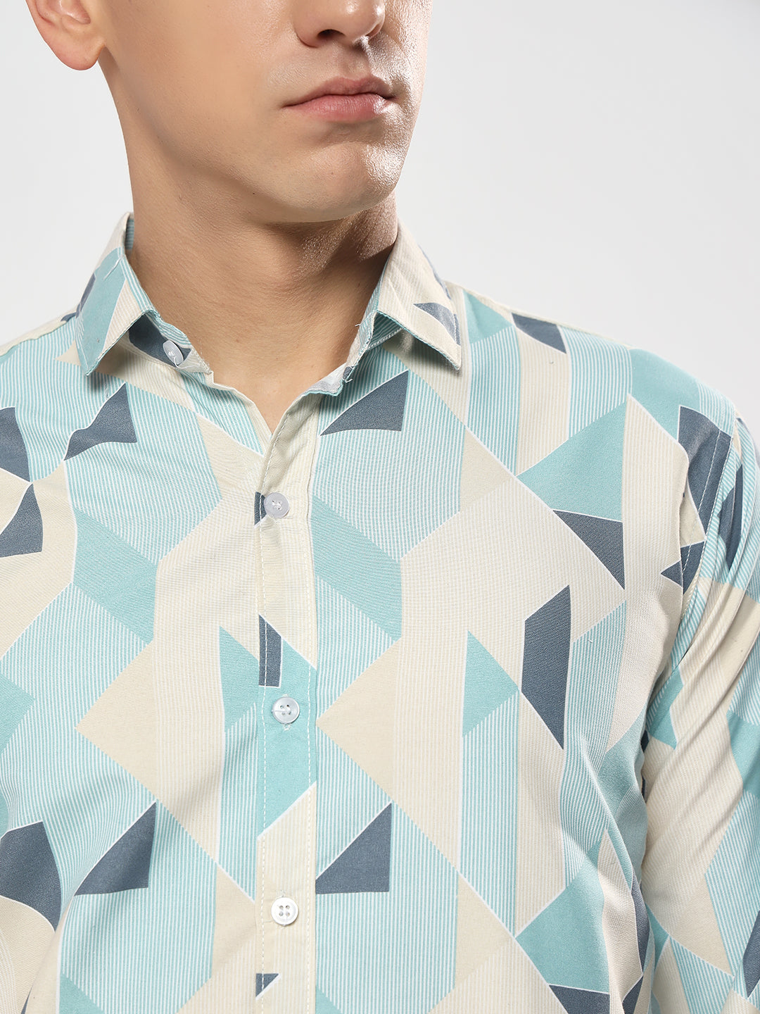 LIGHT COLOR PRINTED SHIRT-YFC01