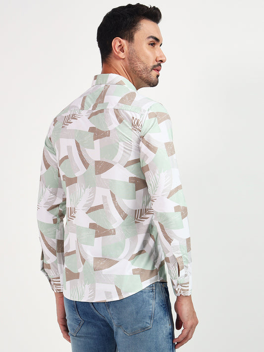 MULTI COLOR PRINTED SHIRT