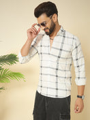 Switch WHITE SQ CHECK SHIRT 4 image