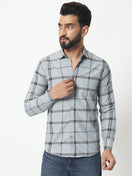 Switch GREY BLACK SQCHECK SHIRT 4 image