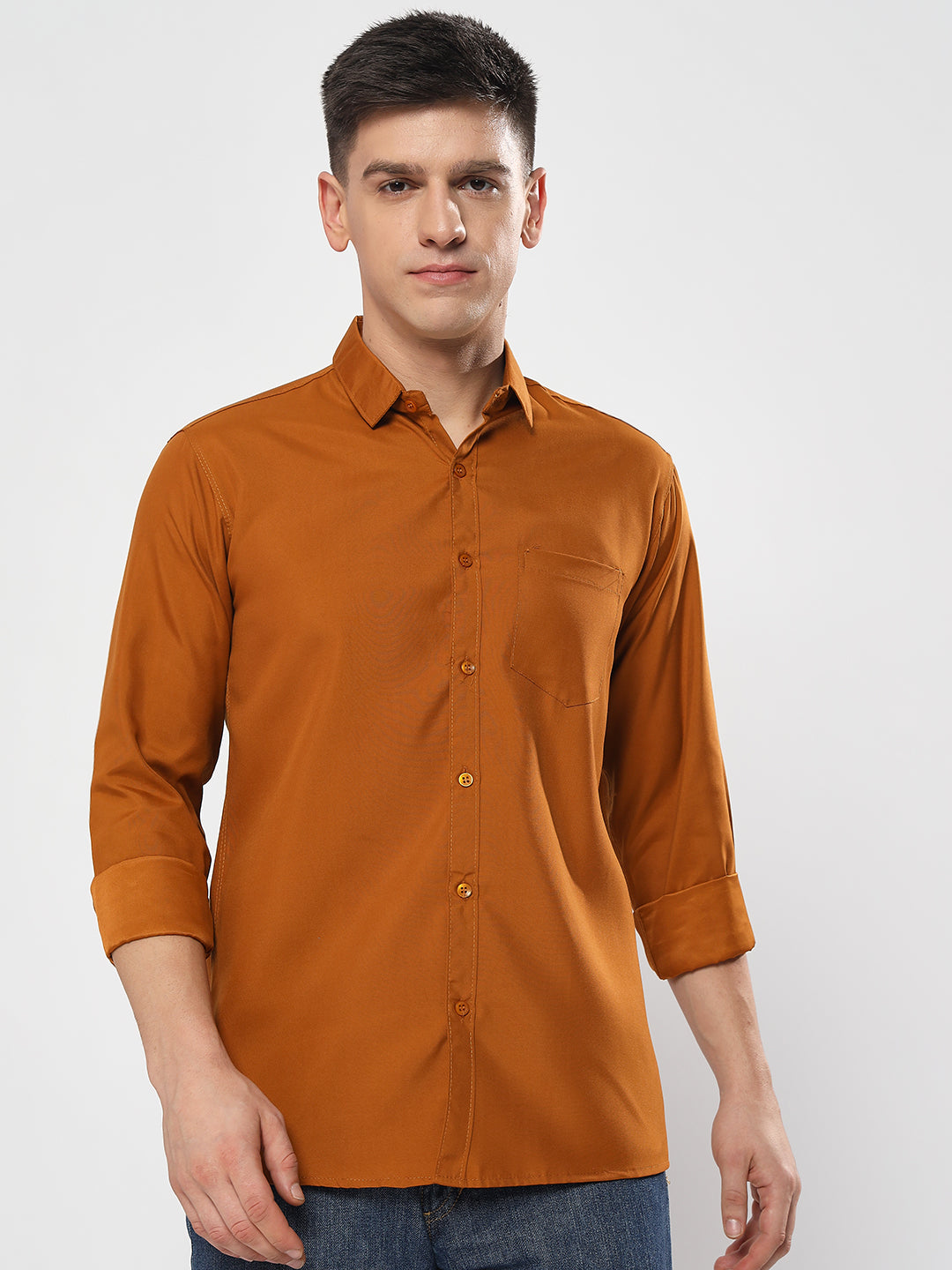 BROWN SHIRT