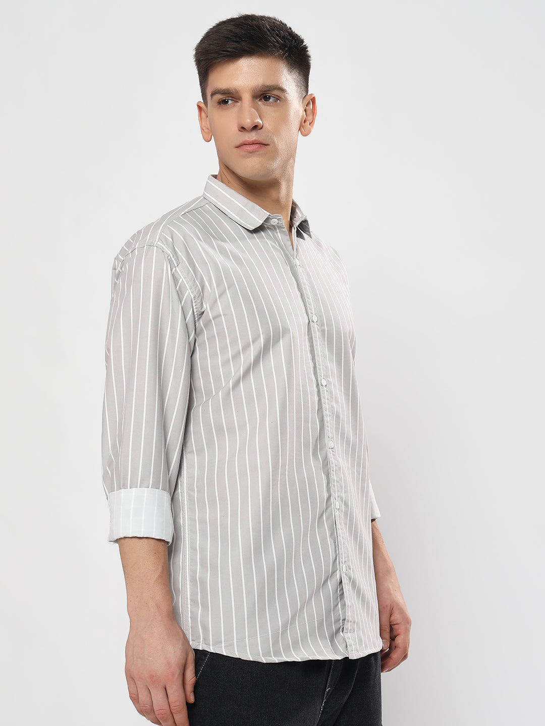 GREY LINE SHIRT