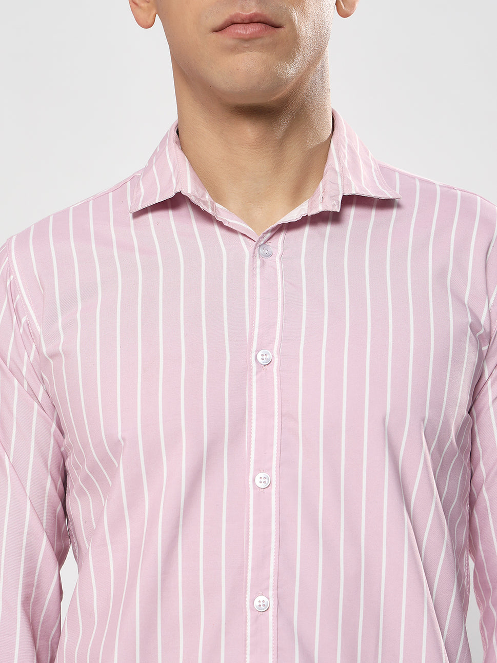 PINK LINE SHIRT