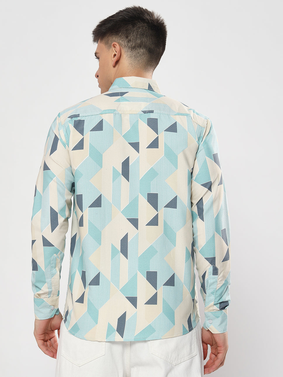 LIGHT COLOR PRINTED  SHIRT-YFC01