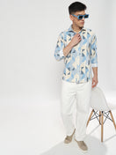 Switch BLUE PRINTED SHIRT- C02 4 image