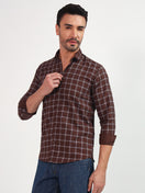 Switch DARK-B SMALL CHECK SHIRT 3 image