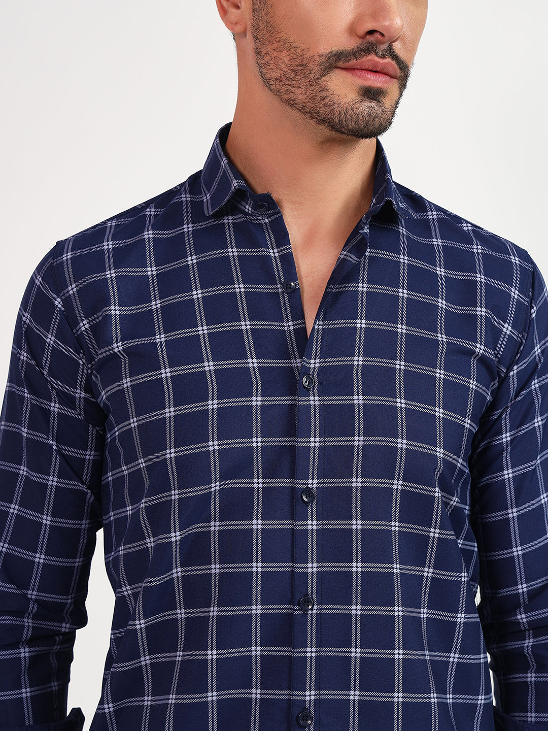 DARK-NB SMALL CHECK SHIRT