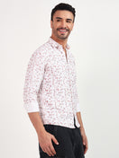 Switch PRINTED FULL SLEEVES WHITE SHIRT 2 image