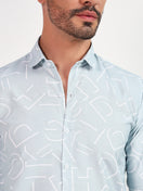 Switch SKYBLUE PRINTED SHIRT 4 image