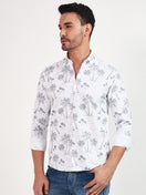 Switch WHITE SHIRT WITH GREY PRINTED TREES 3 image